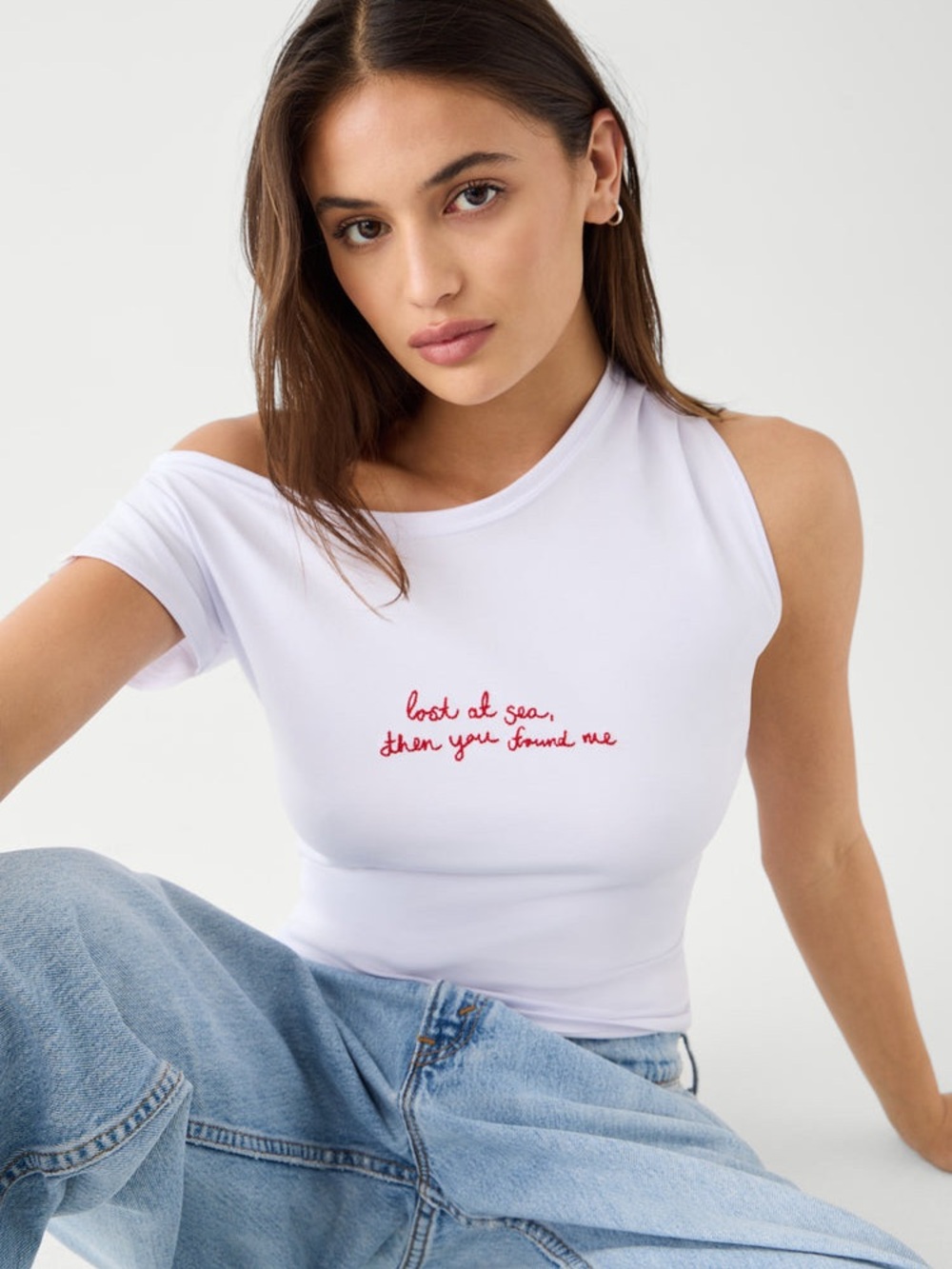 Frankie’s bikinis starlight cotton tee